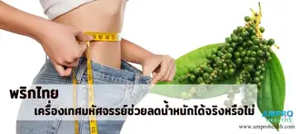 พริกไทย เครื่องเทศมหัศจรรย์ช่วยลดน้ำหนักได้จริงหรือไม่ พริกไทย เครื่องเทศมหัศจรรย์ช่วยลดน้ำหนักได้จริงหรือไม่
